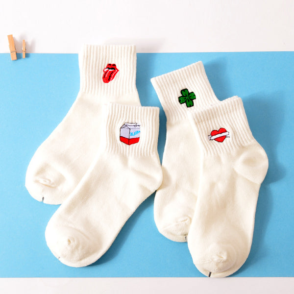Ulzzang Colorful Socks