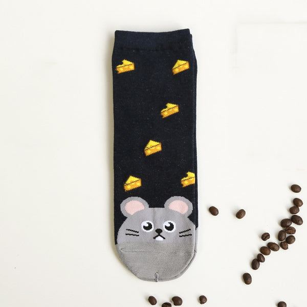 Cotton Animal Printed Socks