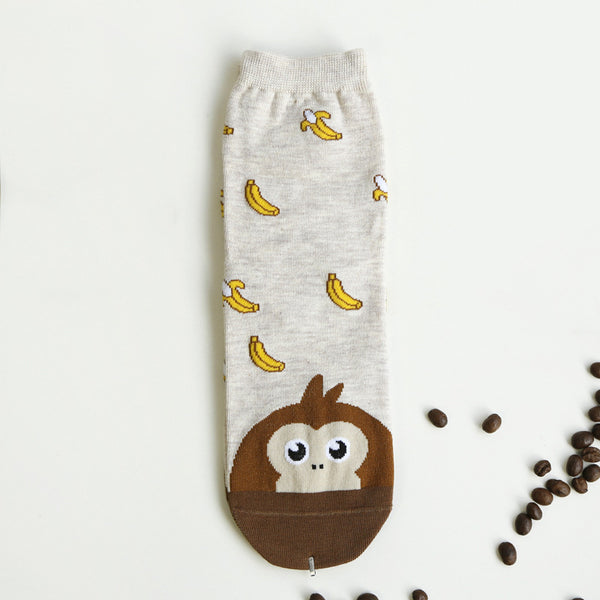 Cotton Animal Printed Socks