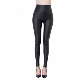 Hot PU Leather Leggings