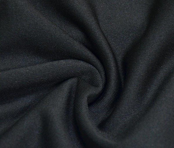 Slim Splice Black Long Leggings