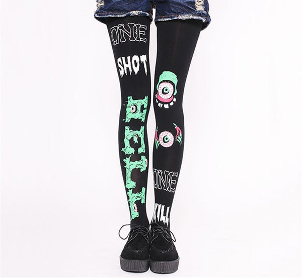 Punk Style Tights