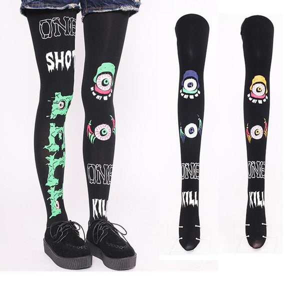 Punk Style Tights