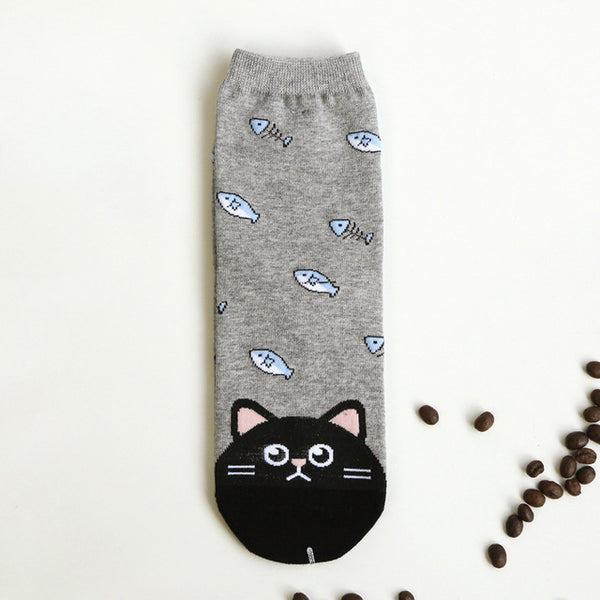 Cotton Animal Printed Socks