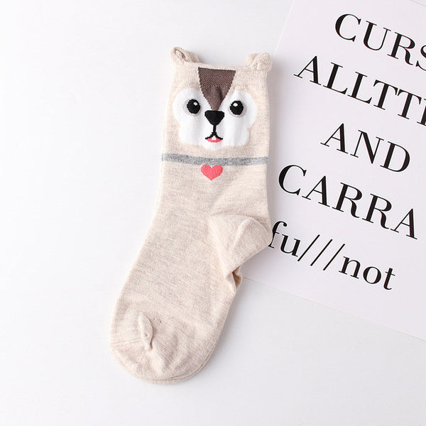 Cotton Animal Printed Socks