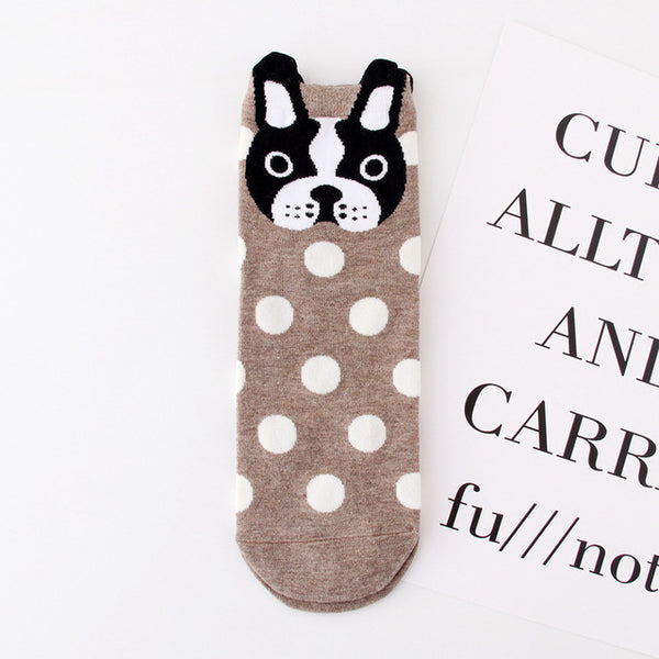 Cotton Animal Printed Socks