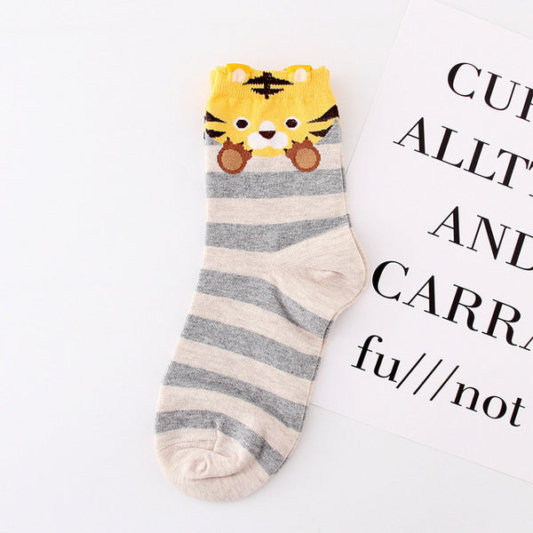 Cotton Animal Printed Socks