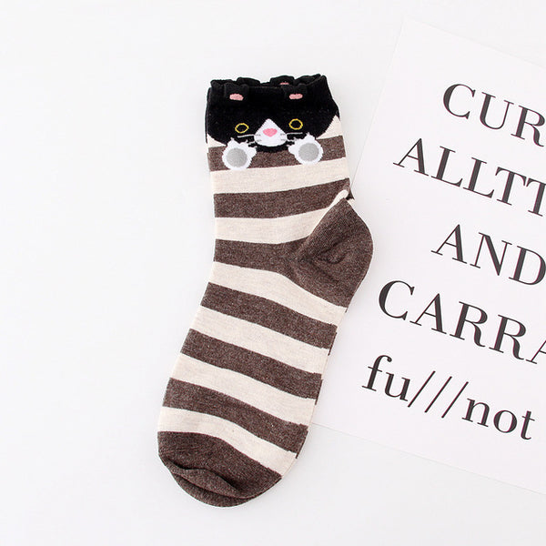 Cotton Animal Printed Socks