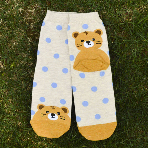 Cotton Animal Printed Socks