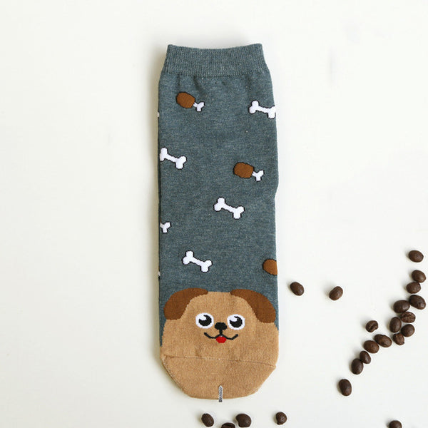 Cotton Animal Printed Socks