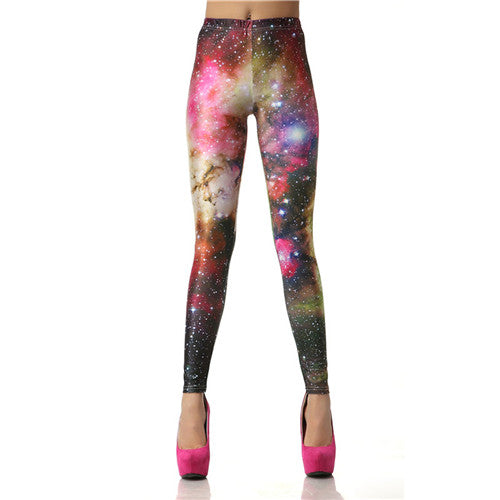 Galaxy Space Printed Leggings
