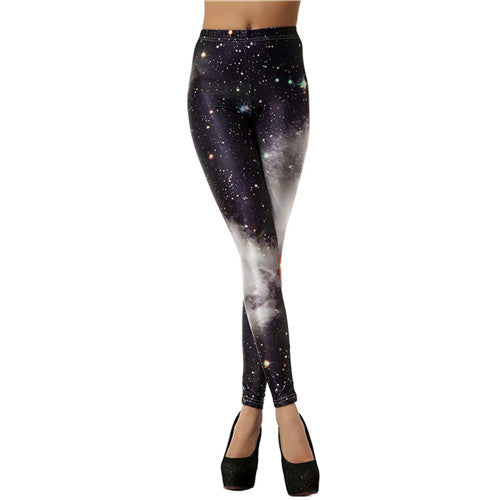 Galaxy Space Printed Leggings